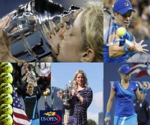 Puzzle US Open de tennis Kim Clijsters champion 2010