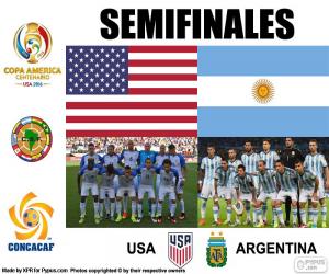 Puzzle USA-ARG, Copa América 2016