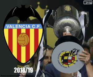 Puzzle Valencia CF, Copa del Rey 2018-19