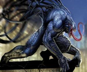 Puzzle Venom est une forme de vie symbiote et l'un des ennemis jurés de Spider-Man