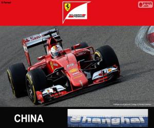 Puzzle Vettel G.P Chine 2015