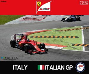 Puzzle Vettel, GP d'Italie 2015