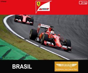Puzzle Vettel, G.P du Brésil 2015