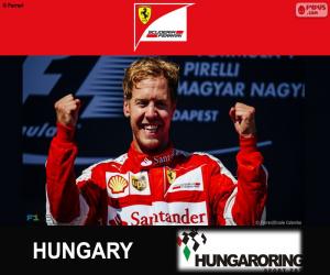 Puzzle Vettel G.P Hongrie 2015