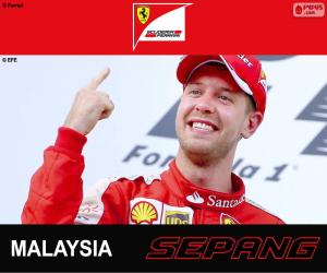 Puzzle Vettel G.P. Malaisie 2015
