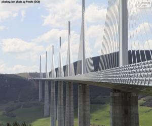 Puzzle Viaduc de Millau, France