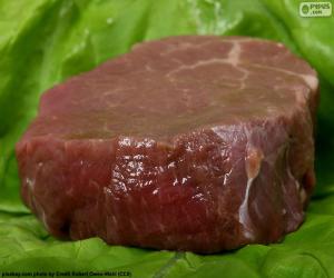 Puzzle Viande rouge