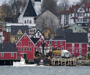 Puzzle Vieille ville de Lunenburg, Canada