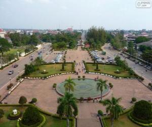 Puzzle Vientiane, Laos