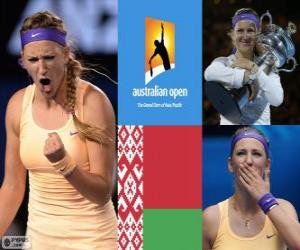 Puzzle Viktoria Azarenka champion Open Australie 2013