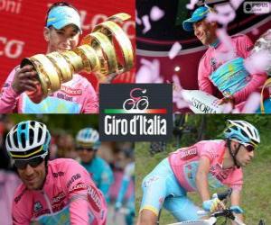 Puzzle Vincenzo Nibali, champion du Giro d'Italie 2013