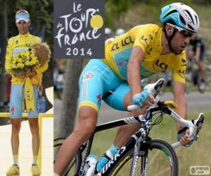 Puzzle Vincenzo Nibali, champion du Tour de France 2014