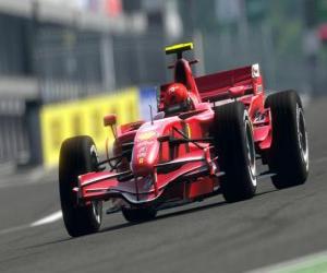 Puzzle Voiture de course de Formule 1 ou F1