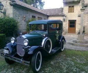 Puzzle Voiture de mariage classique