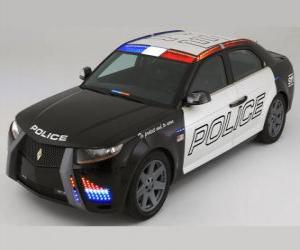 Puzzle voiture de police