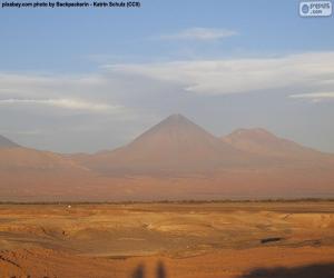 Puzzle Volcans de Atacama, Chili