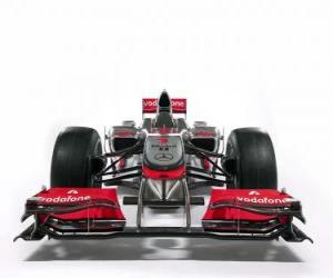 Puzzle Vue avant, McLaren MP4-25