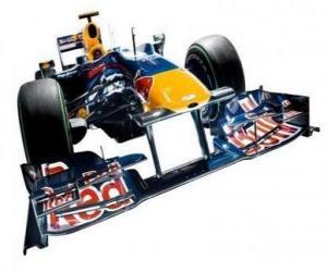 Puzzle Vue avant Red Bull RB6