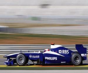 Puzzle Vue de côté, Williams FW32