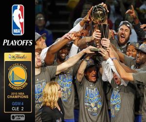 Puzzle Warriors, champions NBA 2015