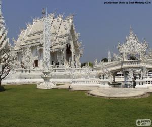 Puzzle Wat Rong Khun, Thaïlande