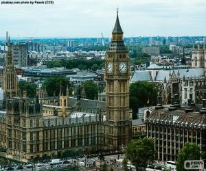 Puzzle Westminster, Big Ben, London