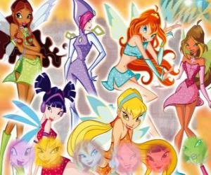 Puzzle Winx Club