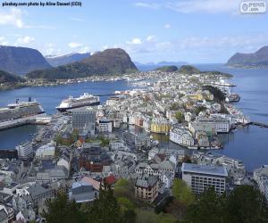 Puzzle Ålesund, Norvège