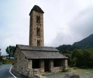 Puzzle Église de San Miguel d'Engolasters, Andorre