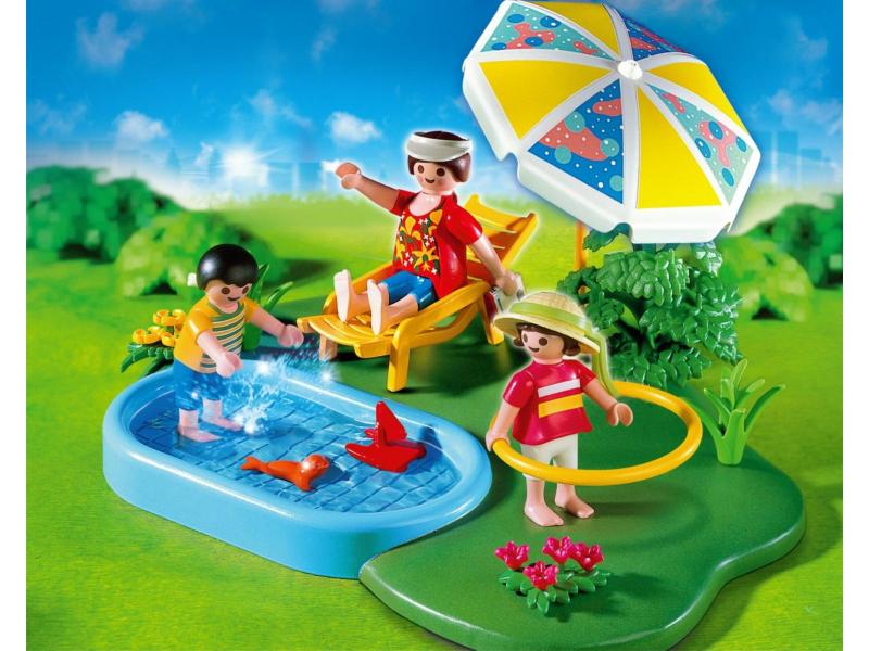 Les playmobils à la piscine puzzle