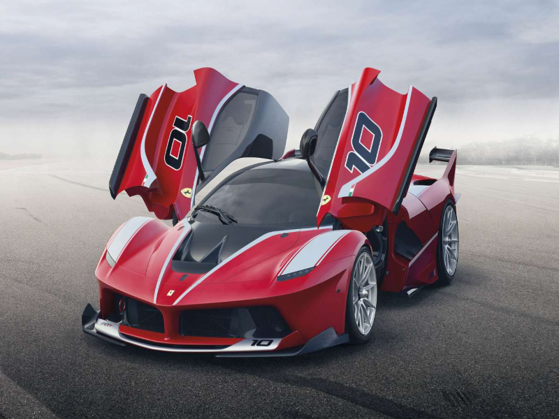 Ferrari FXXK Avant puzzle